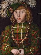 Lucas  Cranach Johann the Steadfast France oil painting artist
